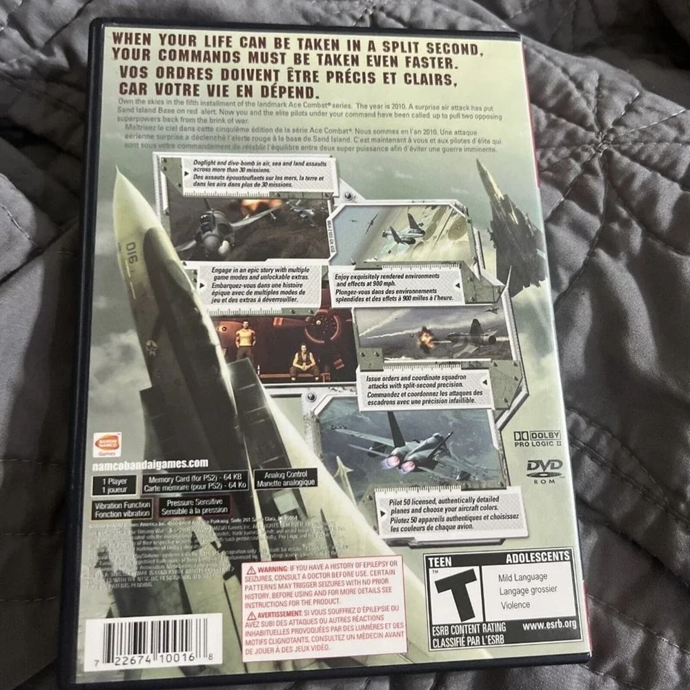 Ace Combat 5:‎ The Unsung War (Sony PlayStation 2, 2004)